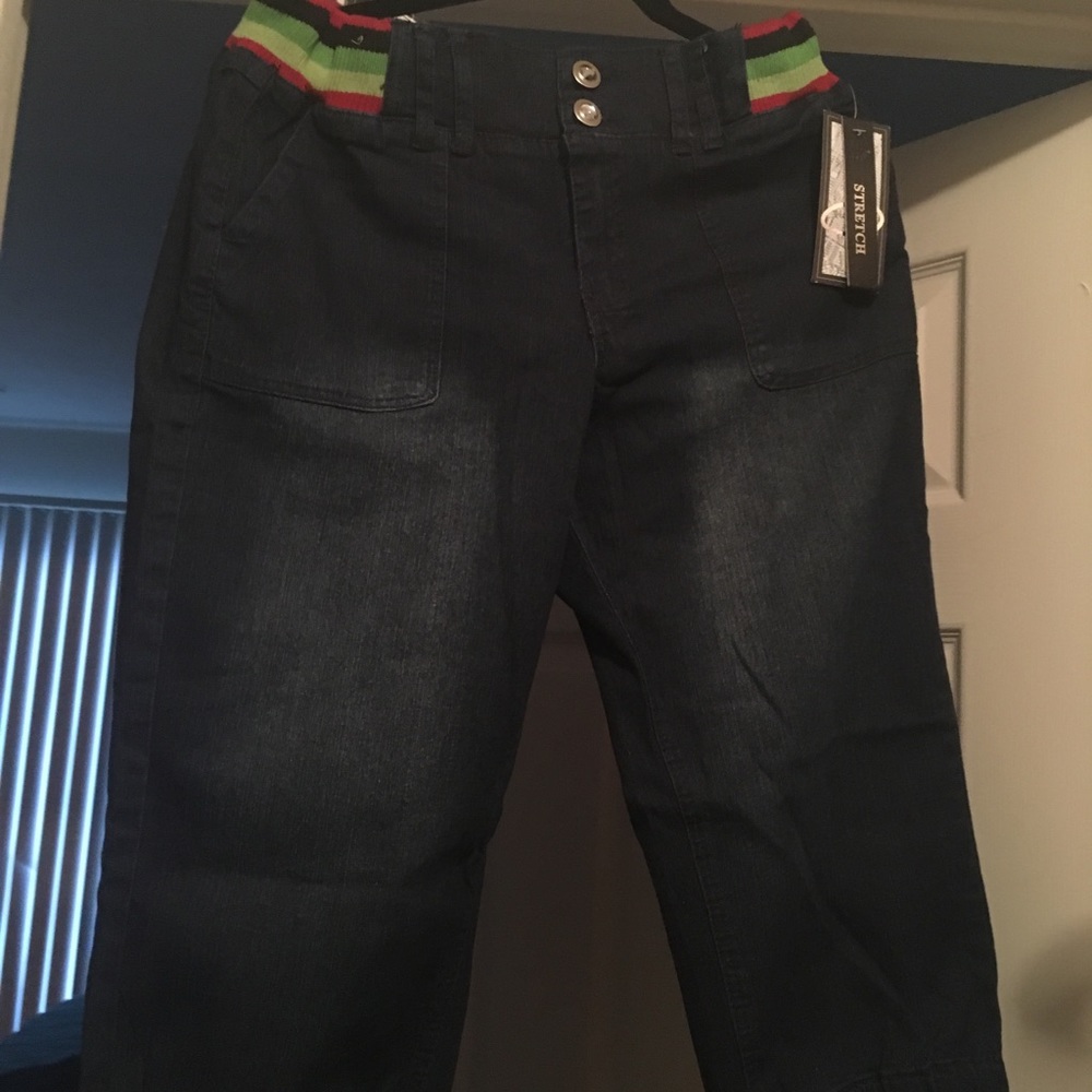 Denim Capris